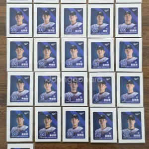 KBO 띠부씰 국대 완성본