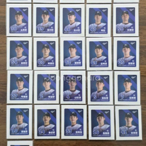 KBO 띠부씰 국대 완성본