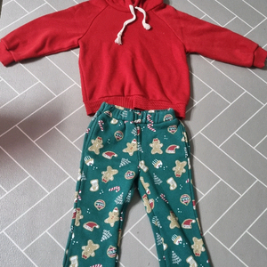 아동 크리스마스 상하복 세트