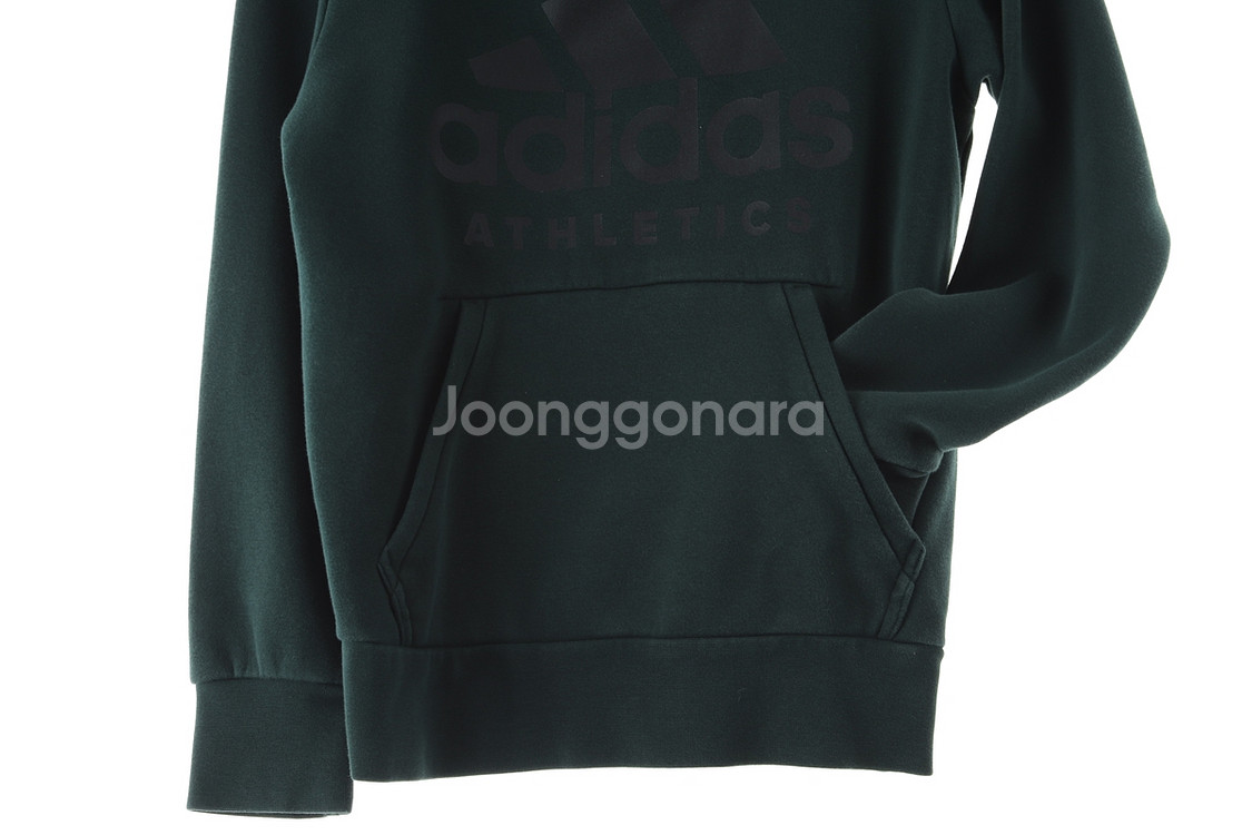 (S) 아디다스 후드티셔츠 운동 기모 기능성--3