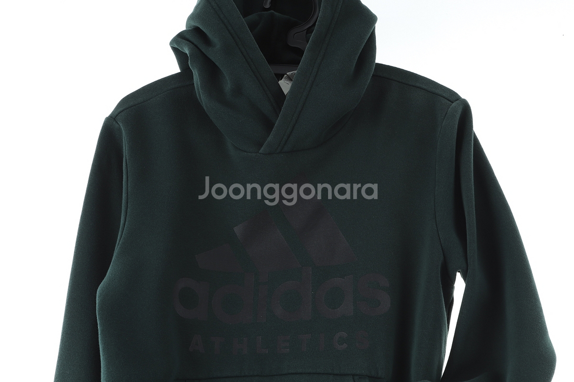 (S) 아디다스 후드티셔츠 운동 기모 기능성--2