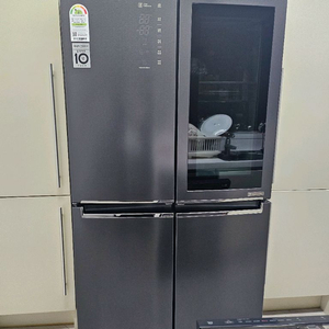 엘지4도어 대형냉장고