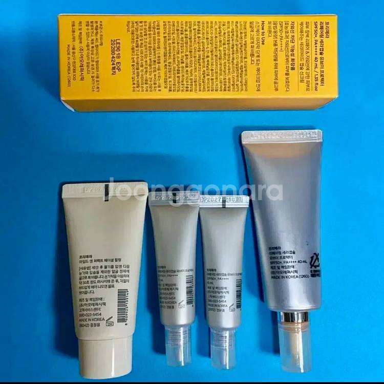 [새제품]프리메라NEW리페어링세라캡슐UV프로텍터+추가--4
