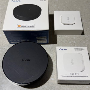 아카라 스마트홈 Hub M2 +온습도센서 T1