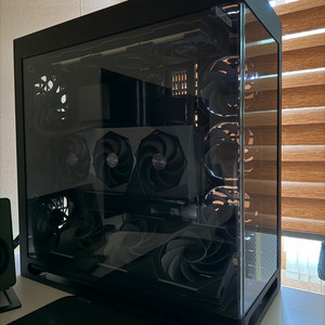 9950 + 5090 올블랙컨셉 고사양pc 업자x