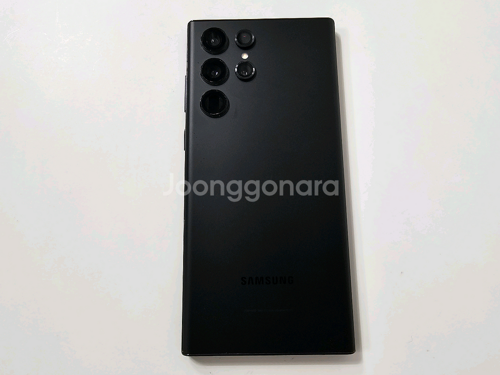갤럭시s22울트라 블랙 자급제 256G A급--0