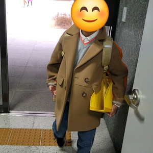 버버리키즈 울 더블 코트 10Y(입학식용 추천)