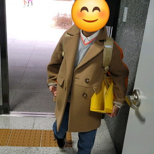 버버리키즈 울 더블 코트 10Y(입학식용 추천)