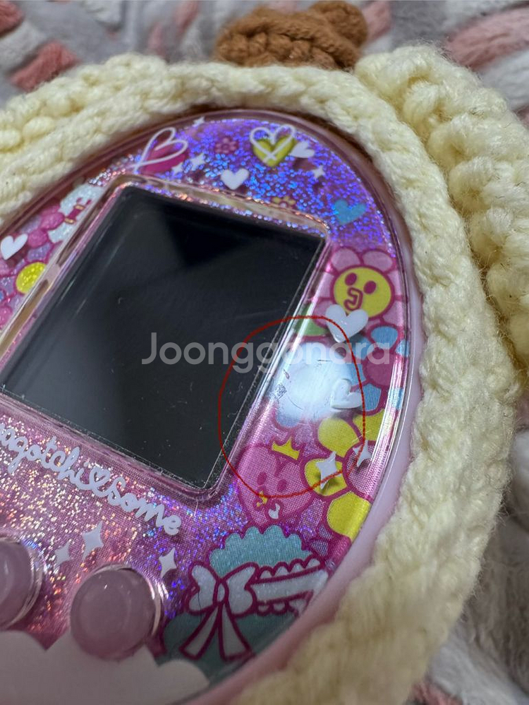 다마고치 썸 핑크 중고품 판매해요--4