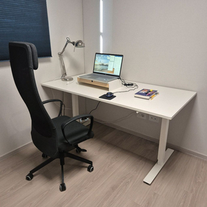 [부평 직거래] 이케아 스카르스타 (트로텐) 높이 조절 책상, 마르쿠스 의자 (개별 판매 가능)