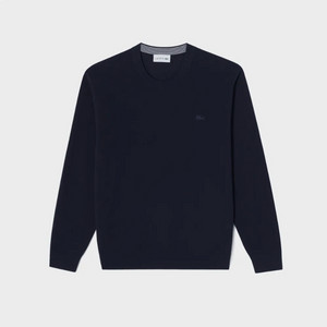 미개봉)라코스테 피케원단 니트100-네이비