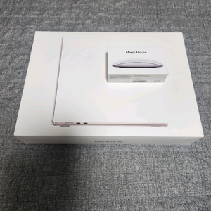 (급처) 맥북에어 M4 15인치 16G 512G & 매직마우스 USB-C
