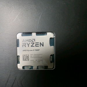 미개봉 7500f b650m k ddr5 32gb 보드셋 팝니다.