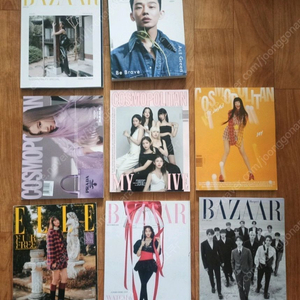 공유 수지 윤아 아이브 블랙핑크 설리 보그 마리끌레르 코스모폴리탄 ceci 하퍼스 바자 잡지