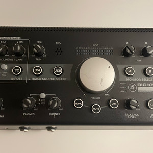 빅노브 스튜디오 오디오 인터페이스