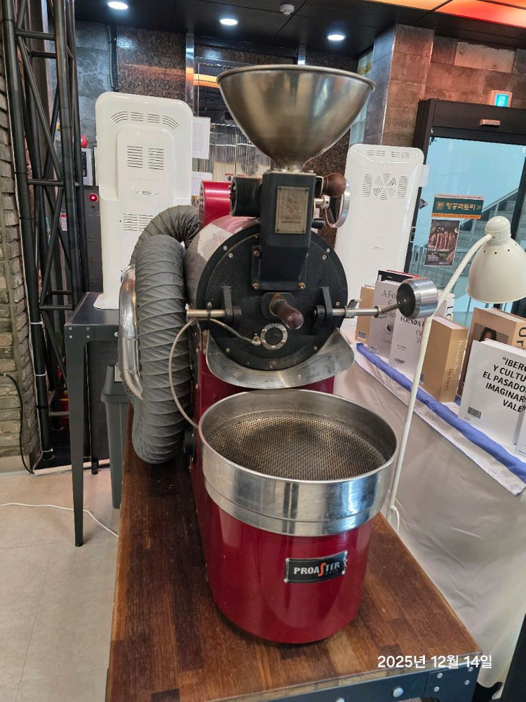 태완 프로밧 1kg 커피로스터기 이미지