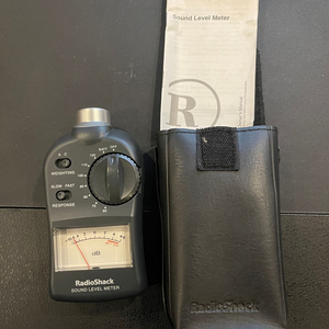 RadioShack 아날로그 사운드 레벨 미터