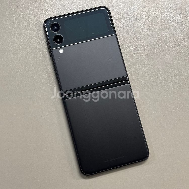 갤럭시Z플립3 블랙색상 256용량 가성비 꿀매물 서브용 배달용 게임용 추천 판매--0