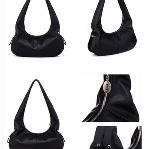 새제품,실사첨부)RAIVE레이브 딤플라지백 블랙 컬러