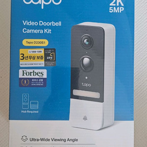 티피링크 스마트 도어벨 Tapo D230S1