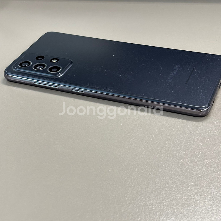 갤럭시A52S 블랙색상 128용량 미파손 가성비 꿀매물 서브용 배달용 게임용 추천--5