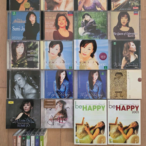 조수미 CD 카세트테입 모음