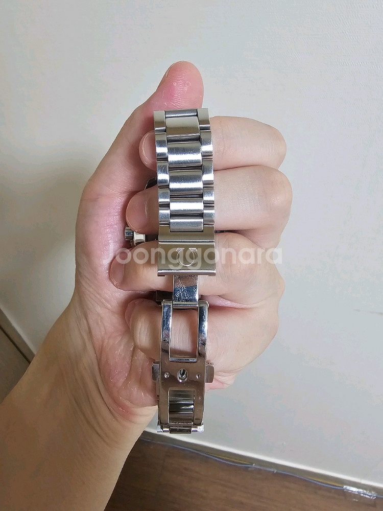 오메가 아쿠아테라 양각쿼츠(흰판) 팝니다.--5