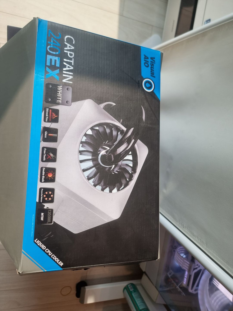 captain 240ex white 2열 수냉쿨러 - 5만 이미지