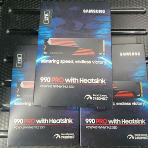 삼성 990PRO 2TB 히트싱크 미개봉 판매