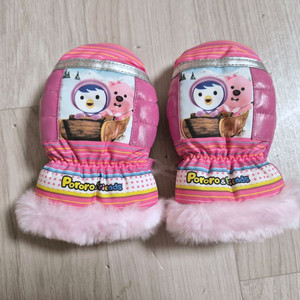 뽀로로 아동 방수스키 벙어리장갑 m