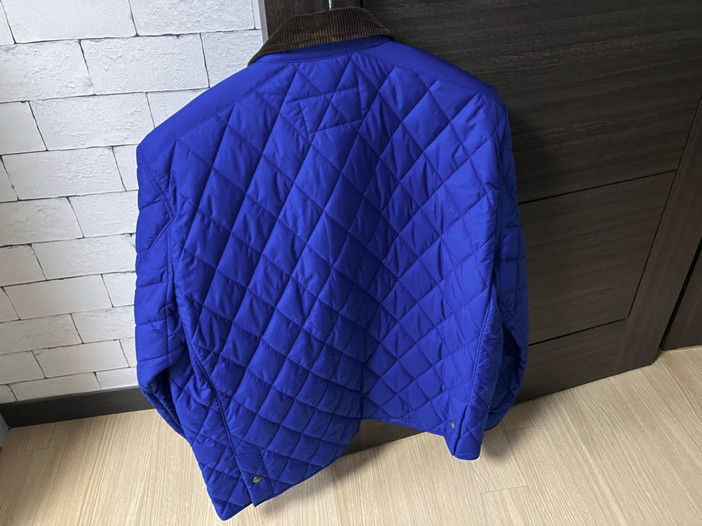 폴로 랄프 로렌 발수 퀼트 자캣 로얄 블루 세재품 팝니다--2