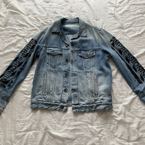 19ss 오프화이트 청자켓 판매 (L사이즈)