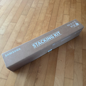 새상품 삼성 세탁기 건조기 스태킹키트 SKK-ANV 블랙펄