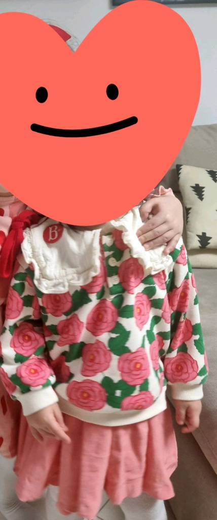 [베베드피노] 플라워 베이비 러플 카라 원피스, 100, 7호 이미지