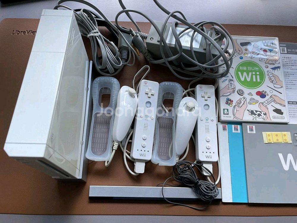 닌텐도 Wii 게임기 2인용 풀세트--0