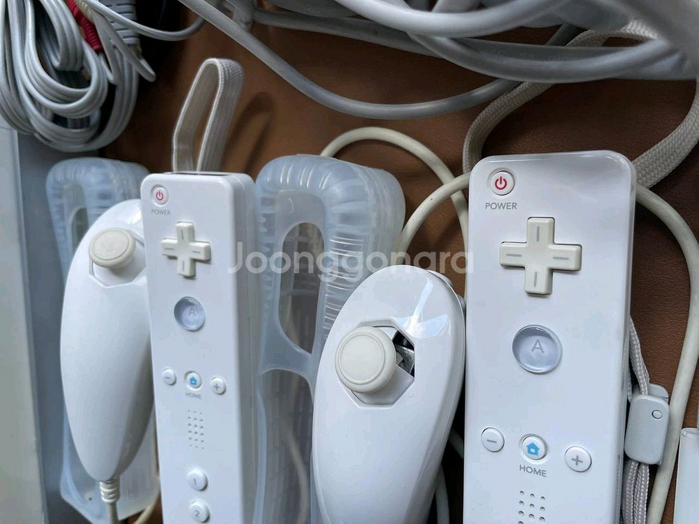 닌텐도 Wii 게임기 2인용 풀세트--1