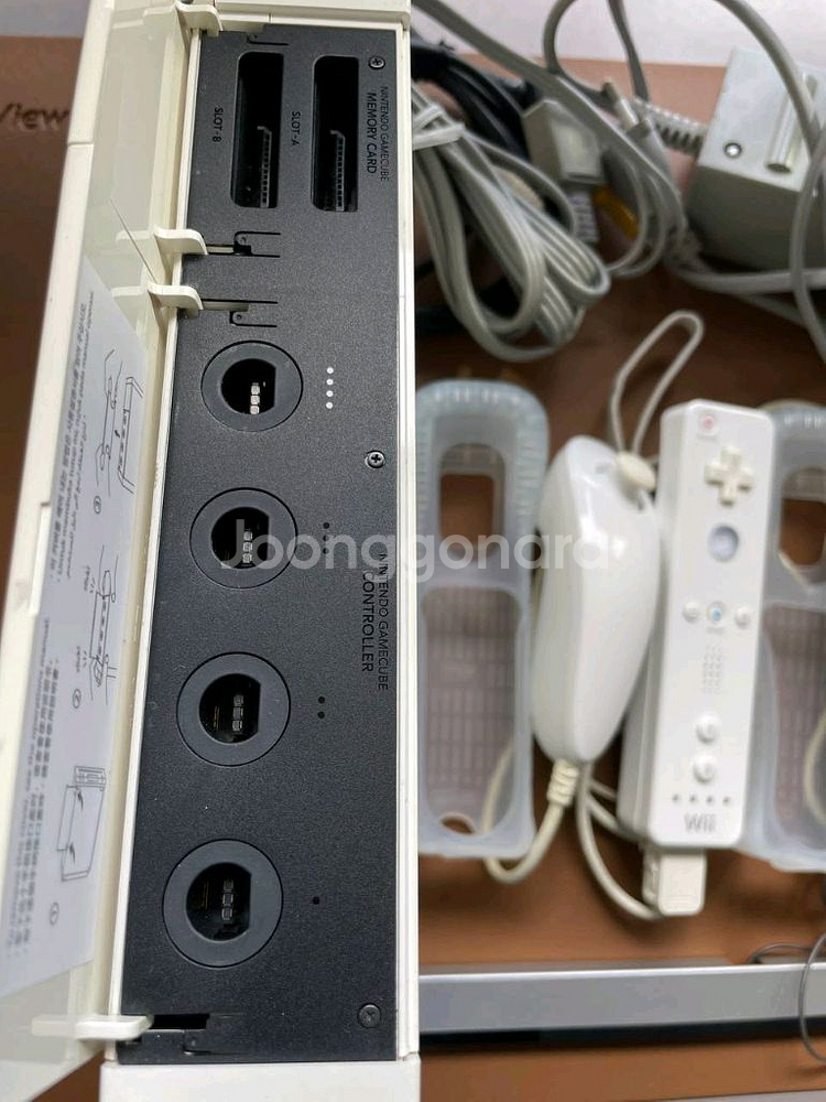 닌텐도 Wii 게임기 2인용 풀세트--4