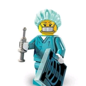 레고 8827 미니피규어 시리즈6-11번 외과의사