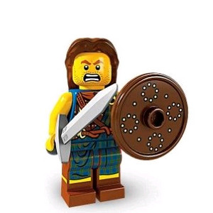 레고 8827 미니피규어 시리즈6-2번 스코틀랜드 전사