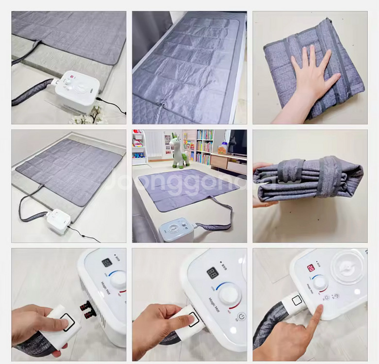 리큅 사계절 냉온수매트 더블--5