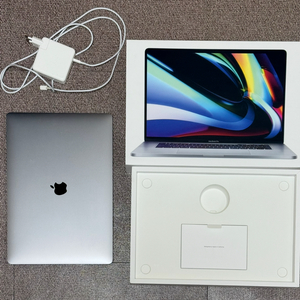 맥북프로 2019 i9 16GB 1TB 터치바 16인치 풀박스 사이클 127