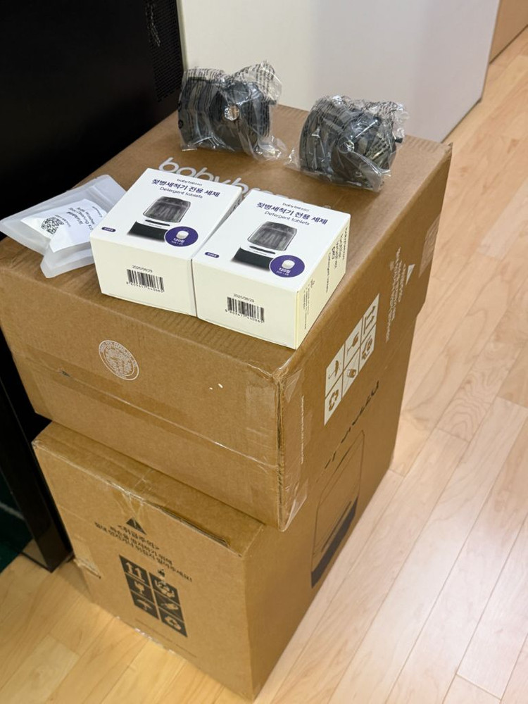 베이비브레짜 분유제조기, 젖병세척기 새상품--2