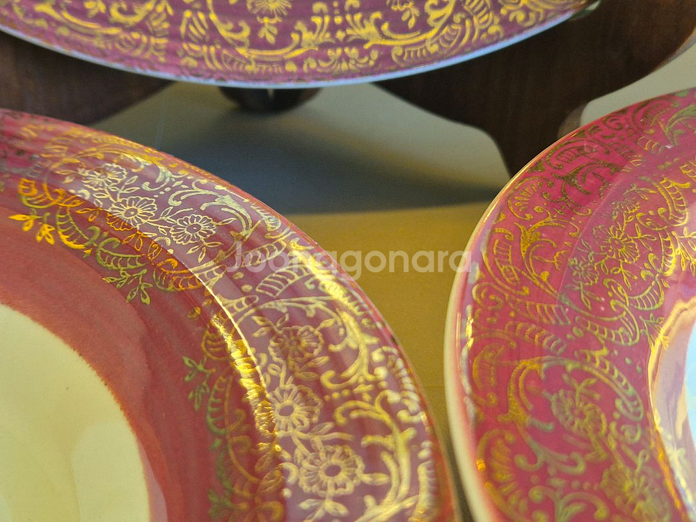 U.S.A엔틱 세브링 22K골드 접시.개당가--8