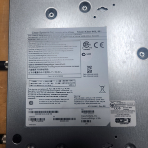 Cisco 881W Ethernet Security Router - No AC 881-W