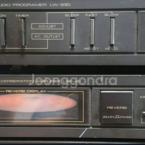 롯데오디오 프로그래머.리버브레이션앰프