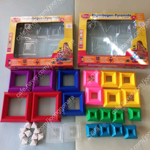 짐보리 레인보우 피라미드 2세트 내놓습니다.
