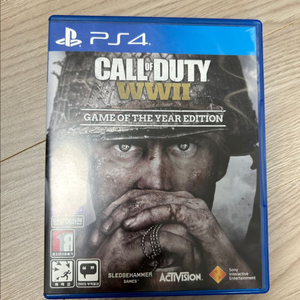 ps4콜오브듀티 월드워2 택포 팝니다