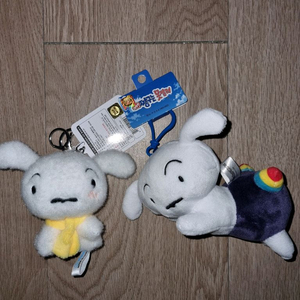 짱구 흰둥이 인형 세트