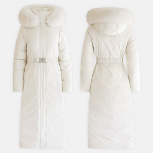 어라운드율 마누엘 구스 패딩 크림 M