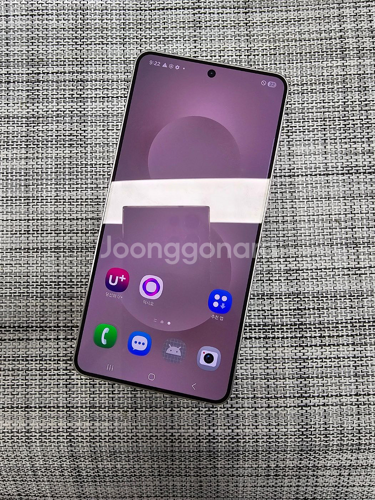 (새상품급) 갤럭시 S25엣지 256G 실버 25년 11월개통 무기스 무찍힘 초S급 선물용 86만팝니다@--1